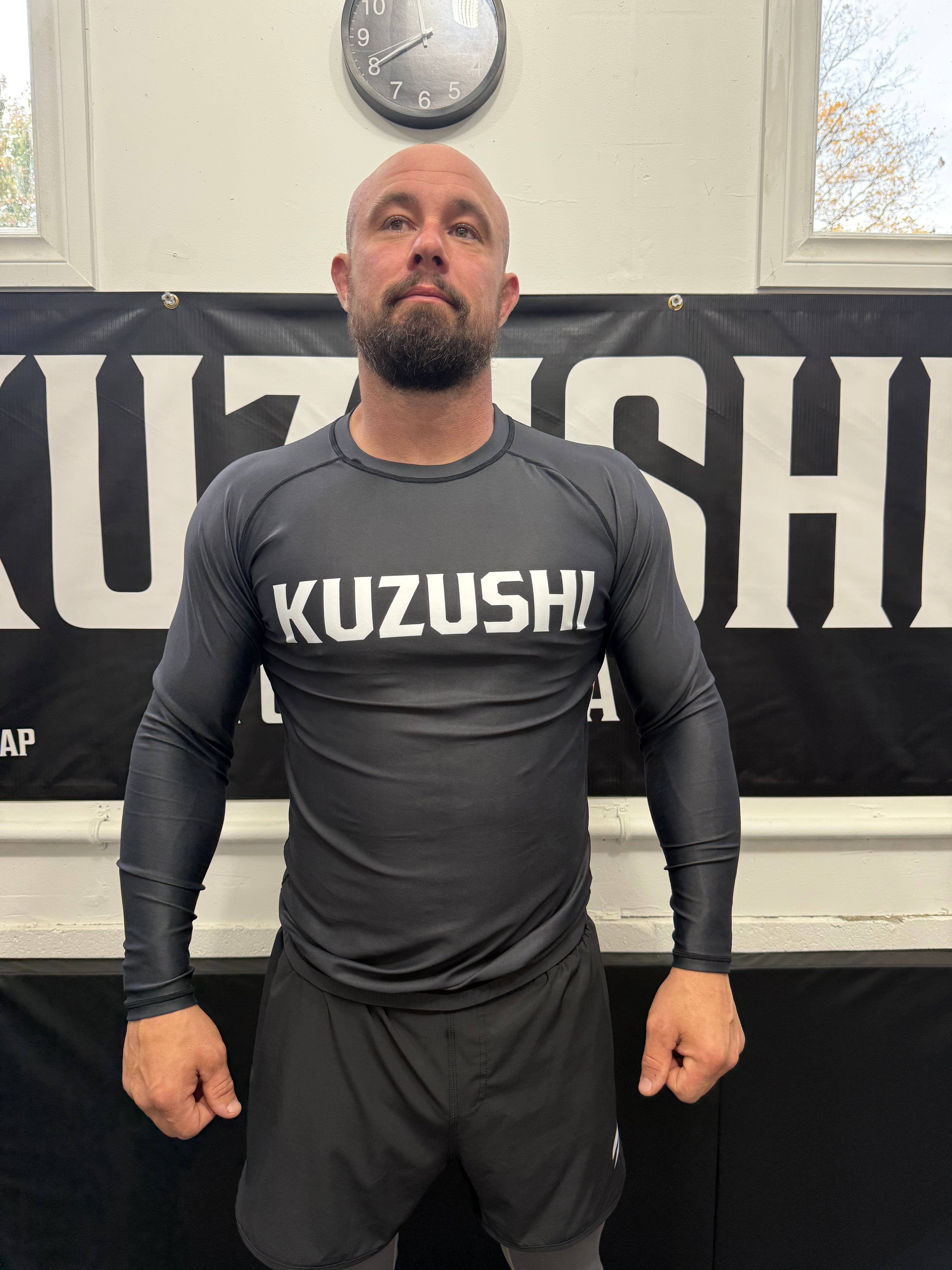 Long Sleeve Black Rashguard