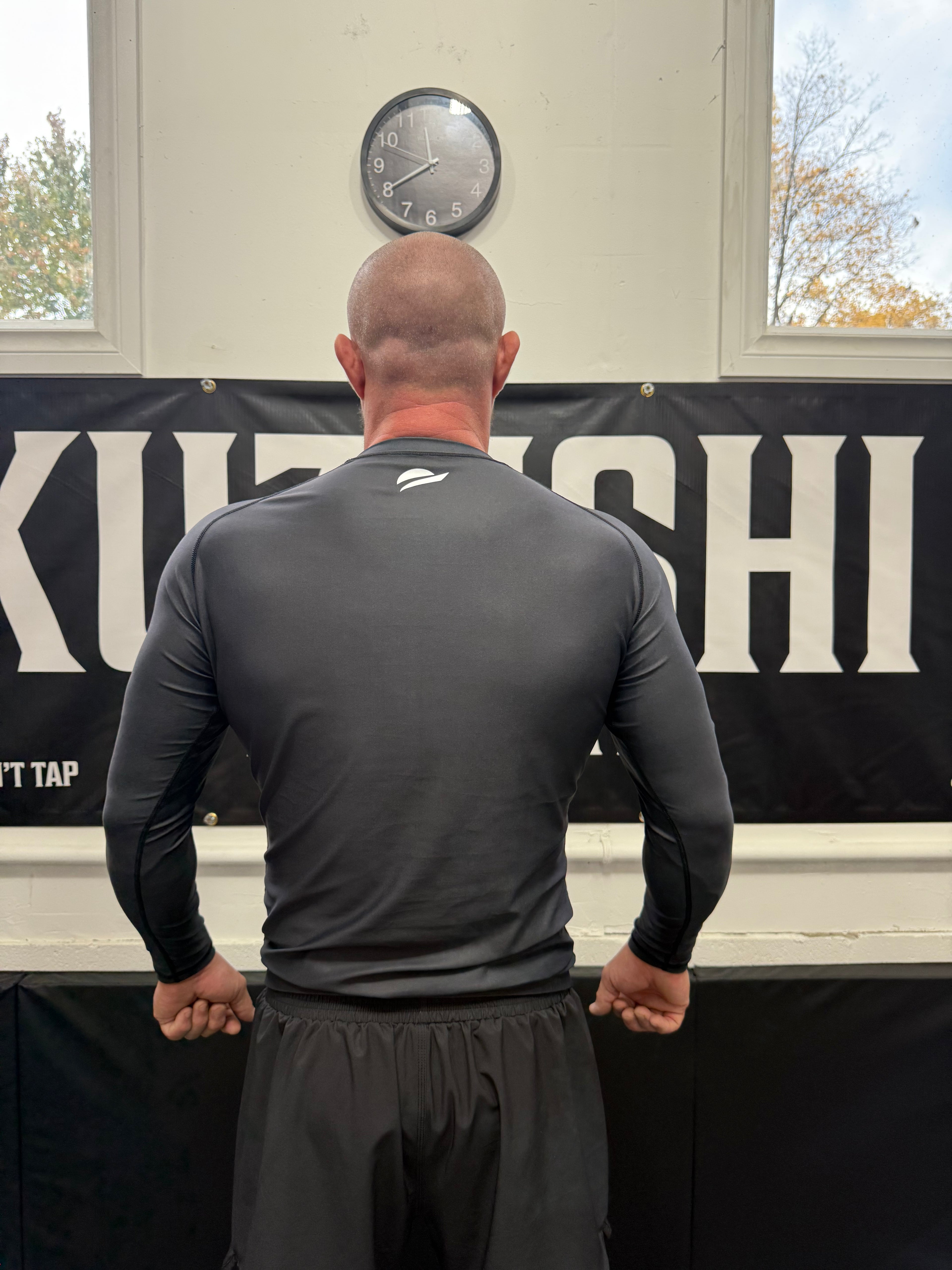Long Sleeve Black Rashguard