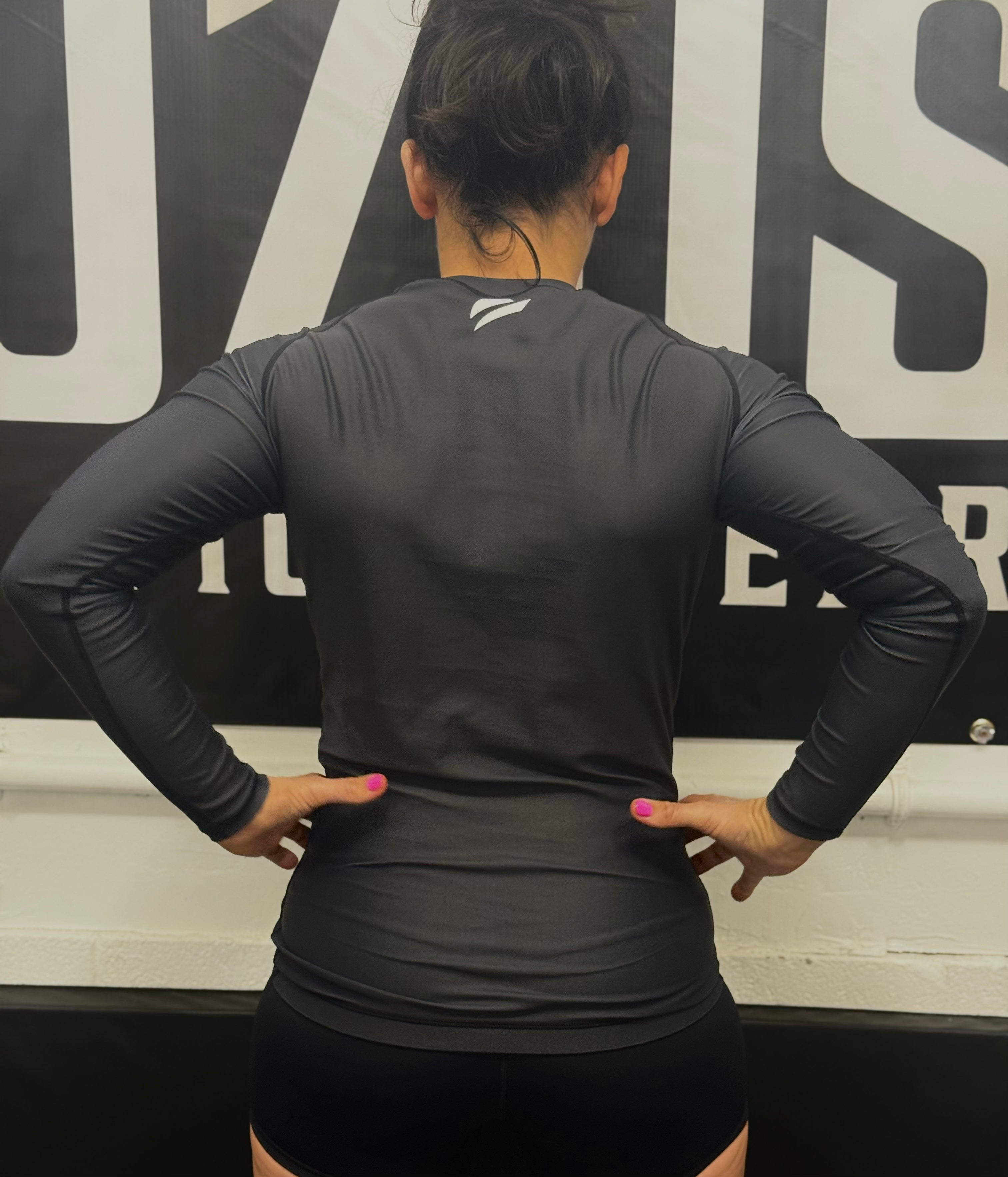 Long Sleeve Black Rashguard