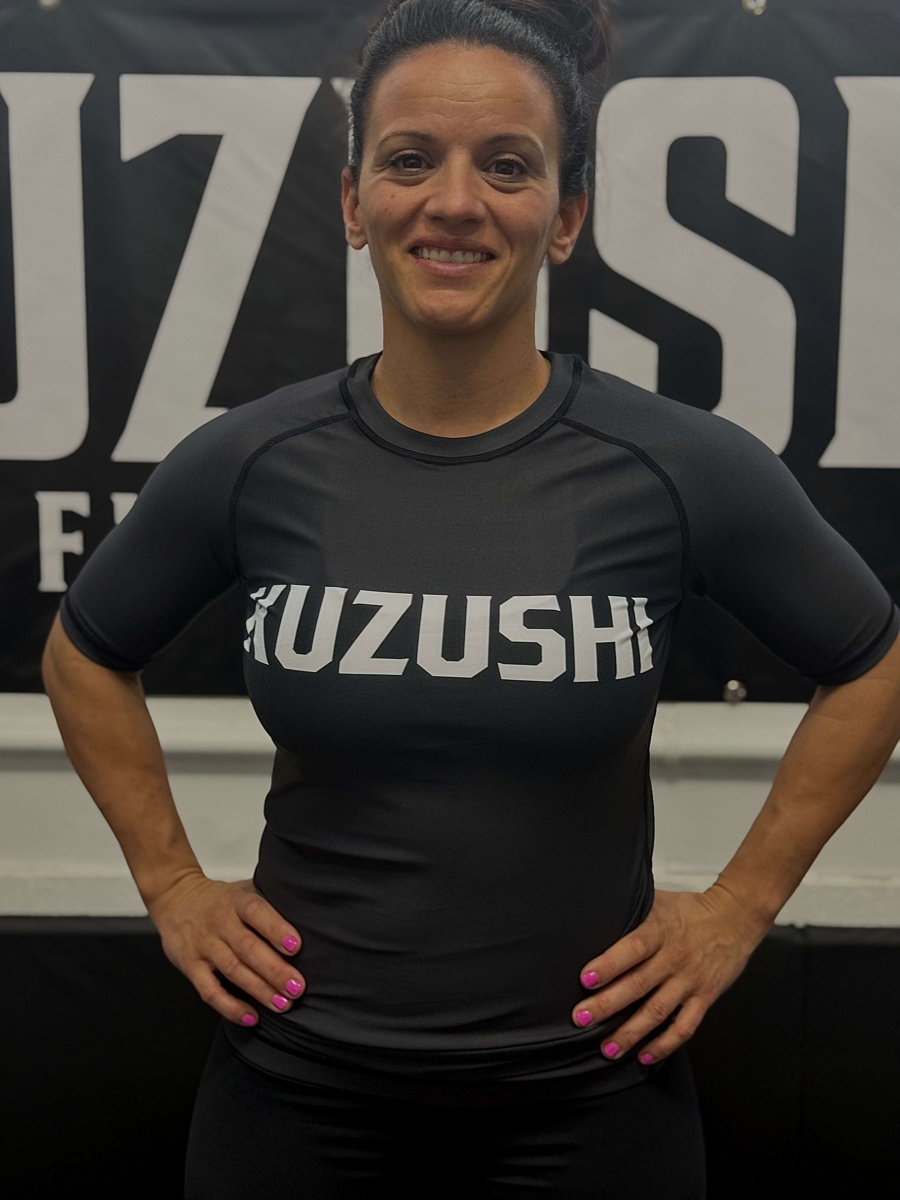 Short Sleeve Black Rashguard