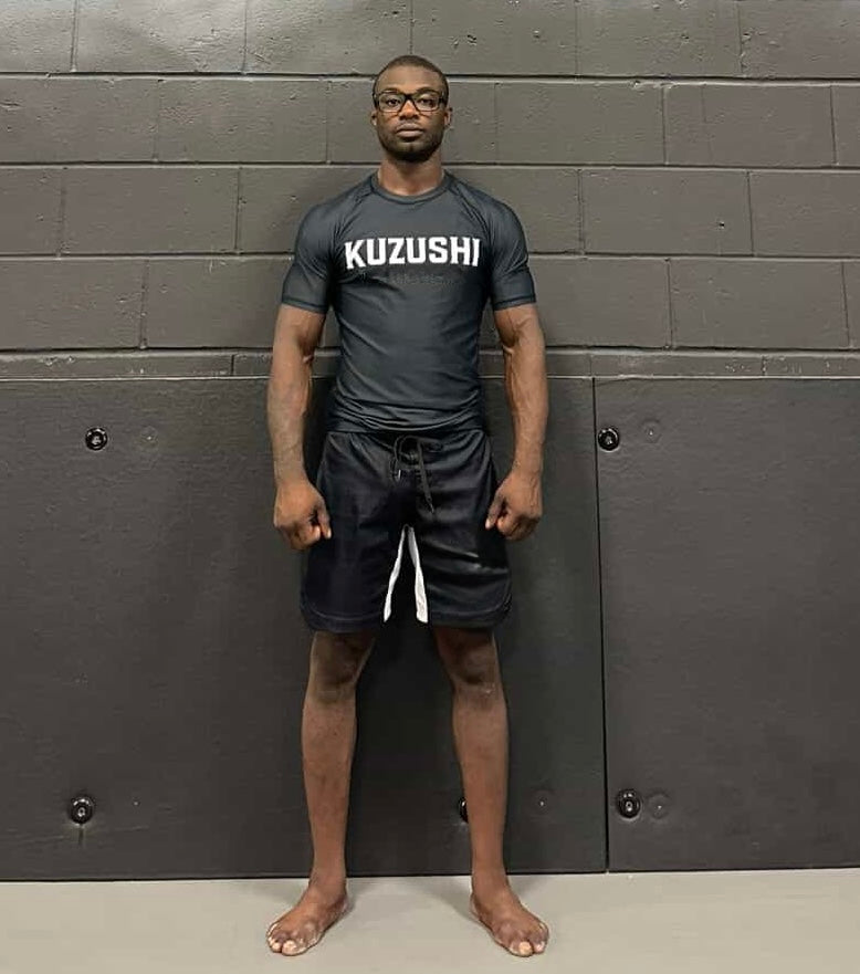 Short Sleeve Black Rashguard