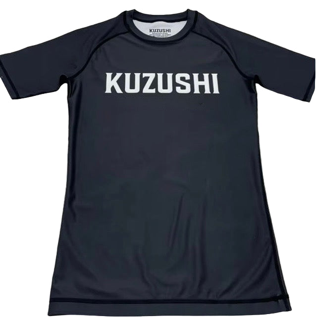 Short Sleeve Black Rashguard